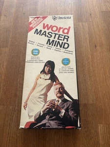 Vintage Invicta Word Master Mind Mastermind Game - New Improved Edition - 1970's - Picture 1 of 7
