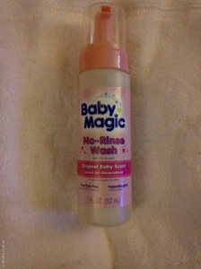 RAR / NEU / BABY MAGIC / NO-RINSE WASH / ORIGINAL BABYDUFT / 7 FL OZ 🍼🍼🍼🍼 - Bild 1 von 2