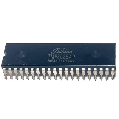 Microprocesador Toshiba TMP8085AP 8 bits MPU DIP-40 vintage (1986) nuevo stock antiguo Foto 1 de 4