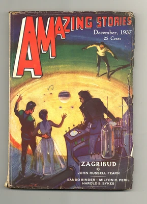 Amazing Stories Pulp Vol. 11 #6 GD 1937 - Image 1 of 3
