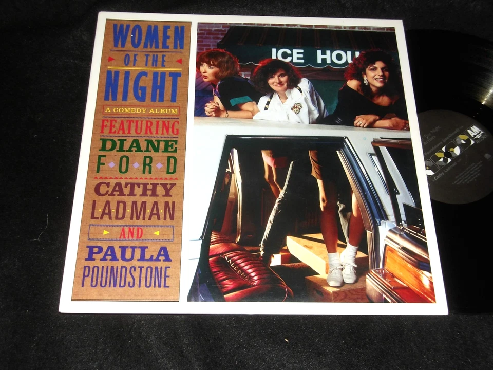 WOMEN OF THE NIGHT LP Female Comedienns PAULA POUNDSTONE Diane Ford Cathy Ladman - Image 1 of 1