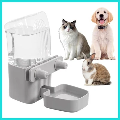 Dispensador de cuenco de agua Gravity Dog 50 oz para jaula, botella de agua automática para hurón... Foto 1 de 4