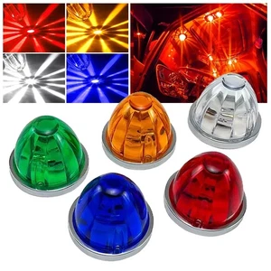 LED Watermelon Lights BIG Indicator Turn Signal Side Marker Clearance Lamp Truck - Picture 1 of 21