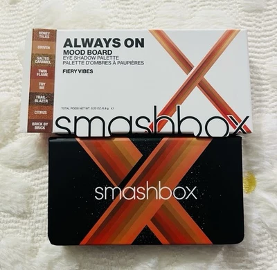 Smashbox Always On Mood Board Eye Shadow Palette Fiery Vibes, 0.24 oz - Image 1 of 4