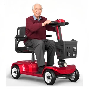 4-Rad Elektroroller für Senioren 190kg Max Last 20km Reichweite Magnetbremse - Bild 1 von 15