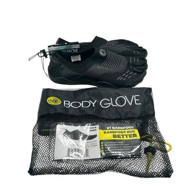 Body Glove Barefoot 3 Water Shoes Mens Size 9 US Black Gray Toe Minimalist Aqua - Image 1 of 4