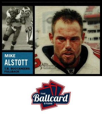 2005 Topps Heritage #210 Mike Alstott - Image 1 of 2