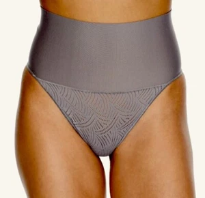 MAIDENFORM Cool Comfort Tame Your Tummy Lace Thong Firm Control Panty Womens 2XL - Picture 1 of 7