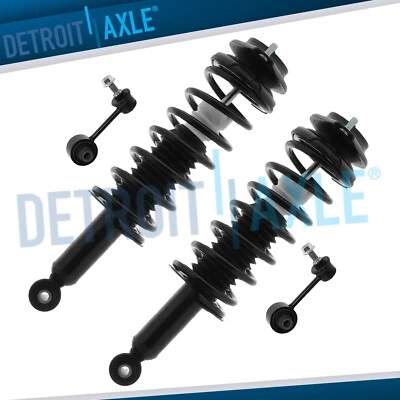 Rear Struts w/ Coil Spring Assembly Sway Bars Kit for 2012 - 2016 Subaru Impreza - Image 1 of 4