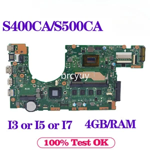 S400CA For ASUS S500CA S400C S500C S400 S500 Motherboard i3 i5 i7 3th Gen 4G/RAM - Picture 1 of 5