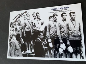 JOOP ZOETEMELK Olympiasieger 1968 Radsport signed Foto 10x15 Autogramm - Picture 1 of 1