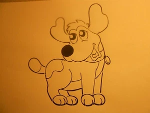 Schablone " Hund87 " auf A4 - Bild 1 von 1