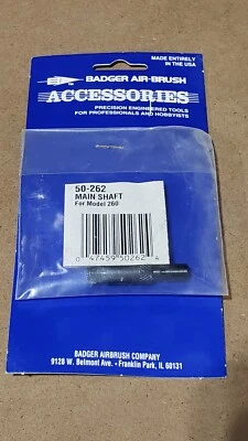 Badger - No. 50-262 - Main Shaft (For Model 260) - NOS - Airbrush Part - Image 1 of 2