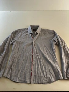 Jared Lang After Hours Geometric Slim Shirt XL 17 x 35/36 Extra Large  - Picture 1 of 5