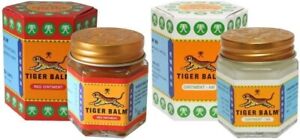 Tiger Balm Combo Red and White Tiger Balm 2 Jars  21ml each