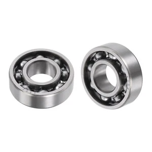 2pcs Deep Groove Ball Bearings 15mm x 35mm x 11mm Chrome Steel Open Type - Picture 1 of 5