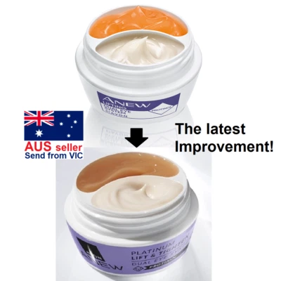 Avon Anew Platinum (was Clinical) Lift & Tighten Dual Eye System Cream PROTINOL - Image 1 of 4