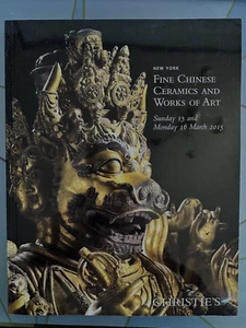 Christie's New York Fine Chinese Ceramics Jades Bronzes WOA 2015 - Picture 1 of 1