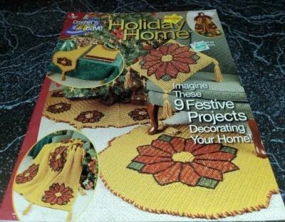 BD11 ANNIE'S ATTIC 2003,CROCHET 'N' WEAVE HOLIDAY HOME - 9 CROCHET DESIGNS - Image 1 of 2