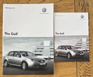Volkswagen Golf Sales Brochure and Price List 2006 Model Year - Picture 1 of 13