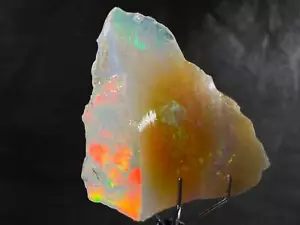 OPAL Raw Crystal - 4A+, Cutting Grade - Certified Welo Opal Gemstone, 50625 - Picture 1 of 8