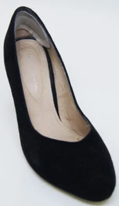 Isabel la Anselmi Black Suede 8.5cm heels AU6 - Picture 1 of 7