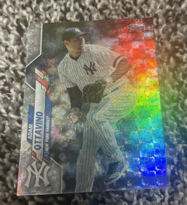 2020 Topps ADAM OTTAVINO Foilfractor 1/1 One of One YANKEES - Image 1 of 2
