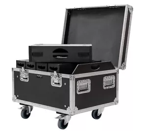2U Wooden Rack Sleeves with Transport Road Suitcase (Holds up to 5 Wooden Sleeves) - Picture 1 of 9