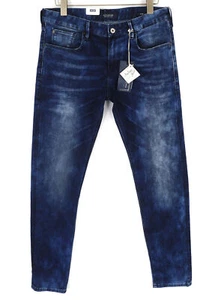 SCOTCH & SODA Tye Men Jeans W32/L34 Slim Carrot Fit Washed Blue Cotton Stretch - Picture 1 of 9