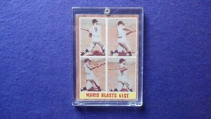 Topps Baseball Card 1962 #313 Roger Maris - Picture 1 of 2