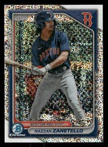 2024 Bowman NAZZAN ZANETELLO Mini-Diamond Refractor #BCP-88 - Picture 1 of 2