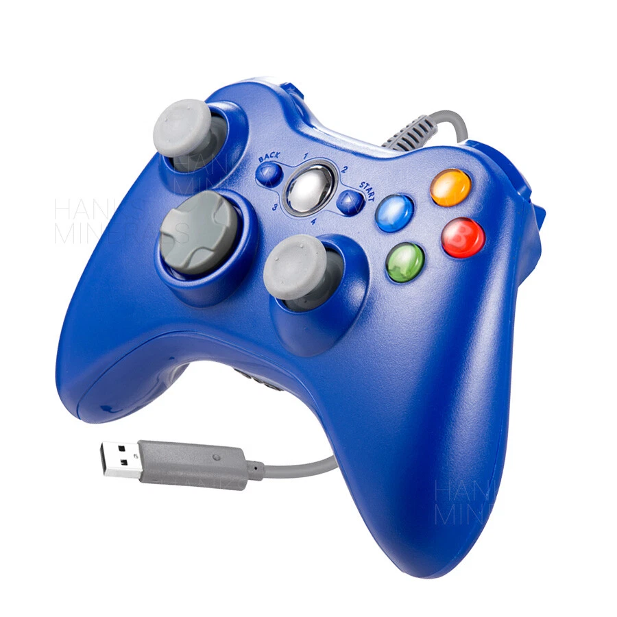 Wired Controller USB For PC Compatible With Xbox 360 / Windows 7 8 10 11 Gamepad - Image 1 of 4