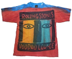 VTG 1994 Rolling Stones Voodoo Lounge T Shirt XL Thrashed Trashed Destroyed 90s - Picture 1 of 10