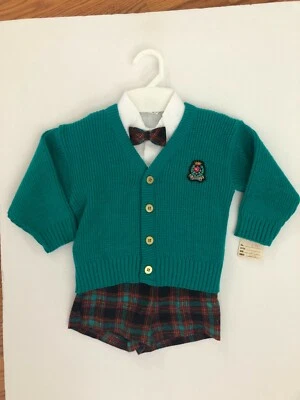 NWT Vintage Goodlad Toddler Boys 4 pc. Plain Shorts Outfit Size 2T - Image 1 of 4