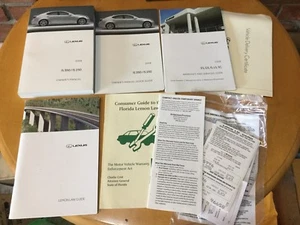 Lexus IS 350 IS 250 2008 manual del propietario con estuche de vinilo - Imagen 1 de 3