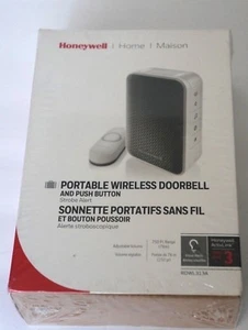 Timbre inalámbrico portátil HONEYWELL RDWL313A TOTALMENTE NUEVO sellado de fábrica sin abrir - Imagen 1 de 2