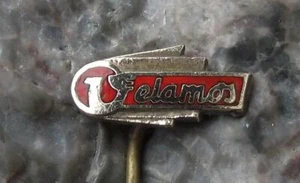 Vintage Velamos Czech Bicycle Motorbike Works Logo Cycle Bike Pin Badge - Picture 1 of 2