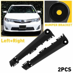 For 2012 2013 2014 Toyota Camry Front Bumper Retainer Support Brackets 2PCS New - Picture 1 of 24