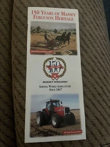 150 Jahre Massey Ferguson Heritage Prospekt und Postkarte - Bild 1 von 7