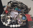 Retro/Vintage 925 STERLING SILVER Scrap/Wear/Resell Jewelry Lot ~ 80.6 GRAMS