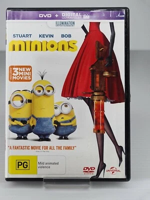 Minions DVD (DVD only - no digital code) Geoffrey Rush Michael Keaton Sandra Bul - Image 1 of 2