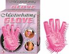Masturbation Glove Pink Body Safe Soft Rubber Spike Wank Sex Massage Hand Relief