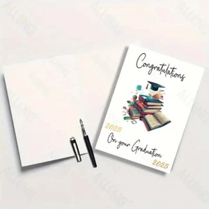 2025 Graduation Celebration Card with Envelope - Picture 1 of 2