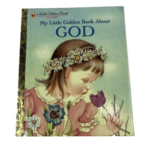 My Little Golden Book About God Watson 1984 Edition A Little Golden Book Classic - Imagen 1 de 6