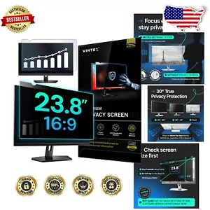 23.8-Inch Anti-Glare Computer Privacy Screen Filter - Data Protection Shield - Picture 1 of 11
