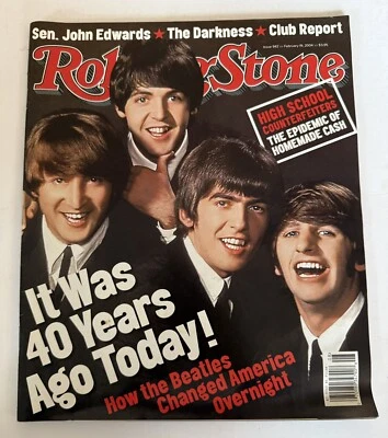 Rolling Stone Magazine Issue 942 February 19 2004 The Beatles NO LABEL - Image 1 of 3