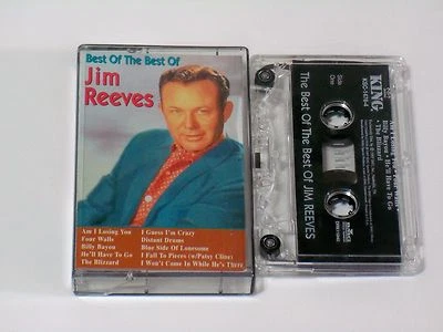 BEST OF THE BEST OF JIM REEVES-1997 KING-DAK11840 CASSETTE *COUNTRY*EX - Image 1 of 3