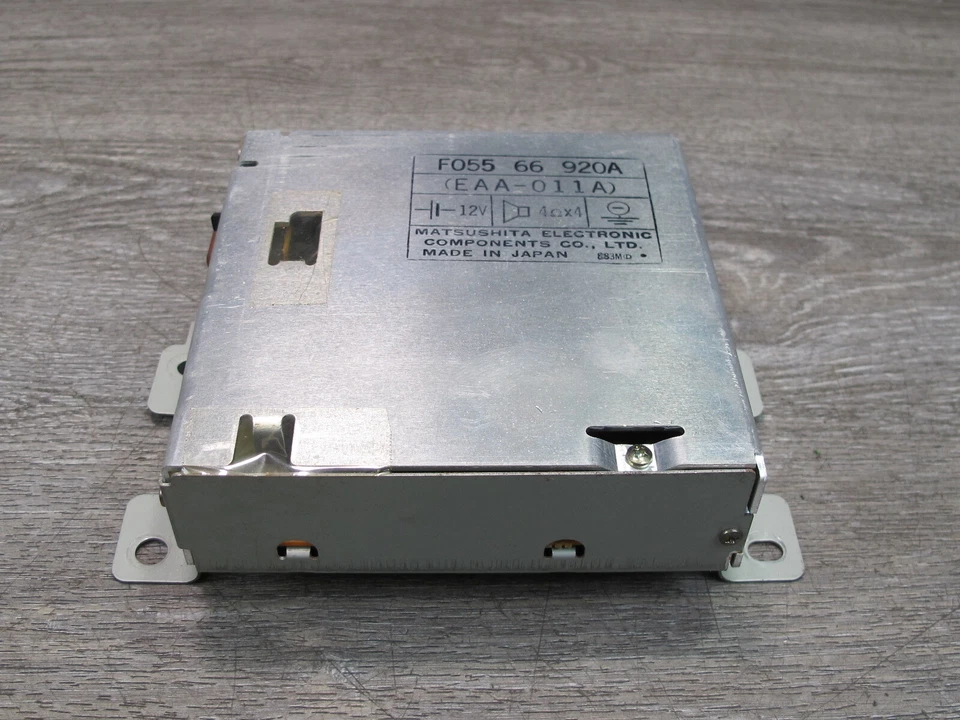 1988 MAZDA RX7 FC3S CONVERTIBLE SPEAKER AMP AMPLIFIER MODULE UNIT F05566920A OEM - Image 1 of 4