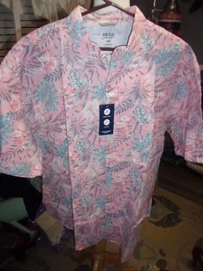 Camisa con botones Izod Saltwater SS para hombre talla 2XB - Imagen 1 de 3