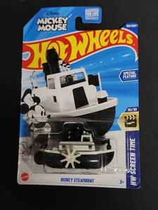 2025 Hot Wheels Disney Mickey Mouse Steamboat Willie 166/250 HW ScreenTime 10/10 - Picture 1 of 4